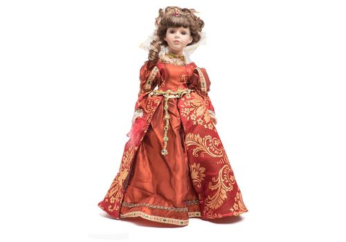 Кукла фарфоровая Виталия 16' Lisa Jane