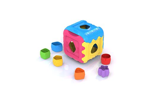 Дидактическая игрушка Кубик