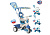 Велосипед Smart Trike Safari Touch Steering EVA колёса, подножка, тент, 3-точ.ремень, корзина