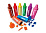 Набор для сортировки 'Радужные карандаши'  (56 элементов)