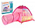 Детская палатка Игровой домик - палатка с тоннелем Домик феечки, размеры в собранном виде 170*112*94