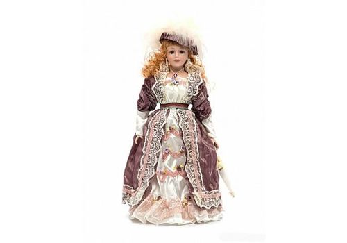 Кукла фарфоровая Ребекка 14' полностью фарфоровая Lisa Jane