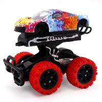 Инерционная die-cast машинка с ярким рисунком, краш-эффектом и красными колесами, 15,5 см Funky Toys