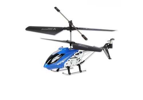 Вертолет Mioshi Tech IR-107 синий (и/к, 3,5 канала,  длина 22см, гироскоп, USB)
