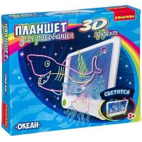 Обучающие игры Bondibon Планшет для рисования с 3D эффектом Океан, BOX 30*24,5*4,5 см