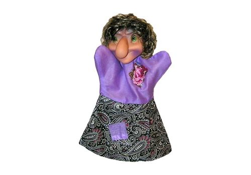 Кукла-перчатка Баба-Яга