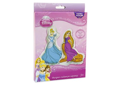 Набор для раскрашивания надувных игрушек из бумаги Disney Золушка и Рапунцель