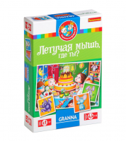 Настольная игра Bondibon ЛЕТУЧАЯ МЫШЬ, ГДЕ ТЫ? из серии Королевство добрых игр