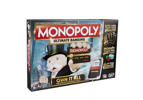 Настольная игра Монополия Банк без границ с банковскими картами Hasbro