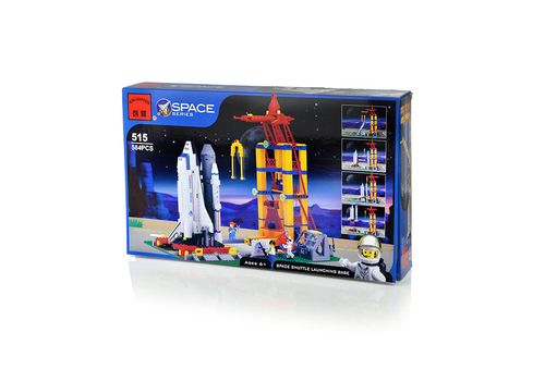 Конструктор ENLIGHTEN BRICK серия ПОКОРЕНИЕ КОСМОСА Космическая база (584 детали)