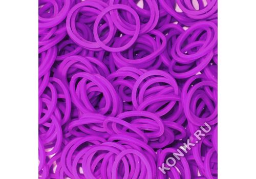 Резинки Фиолетовый Purple Opaque RAINBOW LOOM