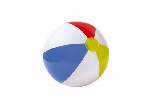 Мяч надувной 51см разноцветный ЦВЕТНЫЕ ДОЛЬКИ