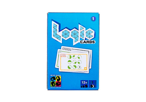 Настольная игра Логические карточки 1 синие (Logic Cards1)