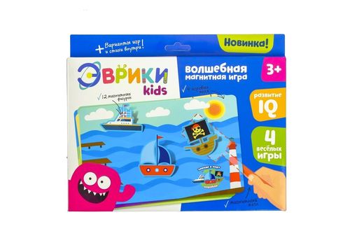 ЭВРИКИ Волшебная магнитная игра Для мальчиков 19*27см