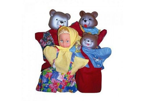 Кукольный театр Три медведя 4 персонажа п/п