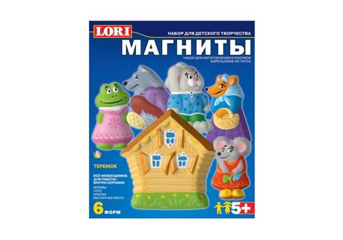 Фигурки на магнитах Теремок