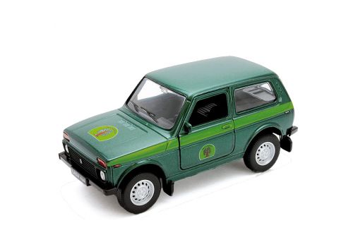 Модель машины 1:34-39 LADA 4х4 ЛЕСООХРАНА