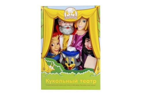 Кукольный театр Кот в сапогах 5 персонажей