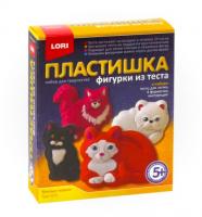 Фигурки из теста Милые кошки