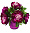 Цветы из пайеток Пионы