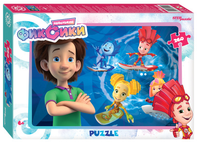 Мозаика 'puzzle' 260 'Фиксики' (Аэроплан)