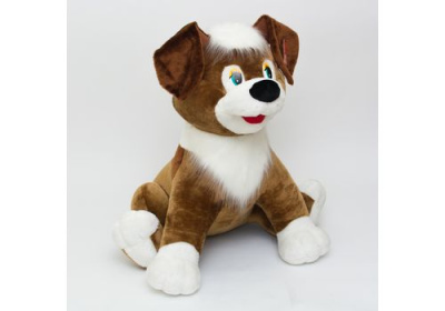 Пес Шарик сидячий огромный