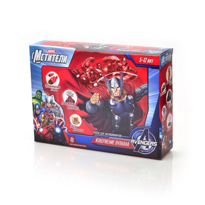 Набор для проведения экспериментов Marvel Мстители Извержение вулкана