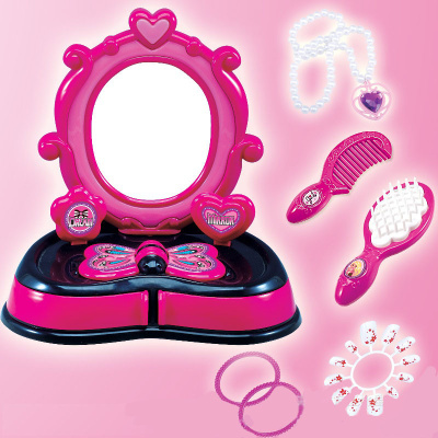 Зеркало безопасное с расческой и аксесс. свет+звук