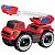 Инерционная игрушка Handers 'Большие колёса: Пожарная автолестница' (22 см, свет, звук, подвиж. дет., тач бокс)