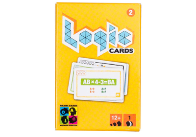 Настольная игра Логические карточки 2 желтые (Logic Cards 2)