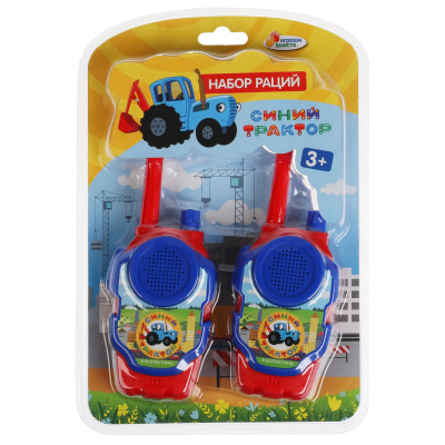 Набор раций Синий ТРАКТОР блист., 29*20*3см ИГРАЕМ ВМЕСТЕ в кор.2*48шт