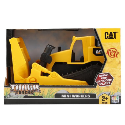 МАШИНА TOYSTATE CAT ПЛАСТИКОВАЯ 17СМ, СТРОИТЕЛЬНАЯ ТЕХНИКА В АССОРТ. В КОР