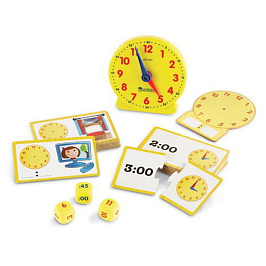 Развивающая игрушка 'Учимся определять время'  (41 элемент)