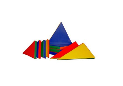Головоломка Треугольник - 120*7см, из десяти модулей