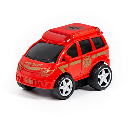 Автомобиль-пожарный Крутой Вираж инерционный в коробке