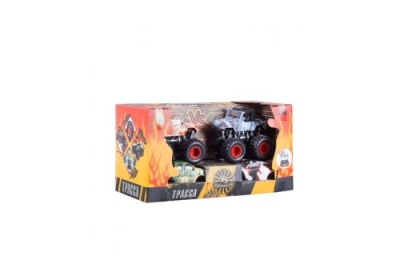 Набор машин инерц. Handers Дуэль короли бездорожья 11см 2шт