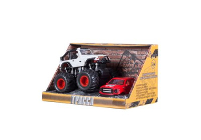 Машина инерц. Handers Бигфут х2 вездеход 11см 2 кузова