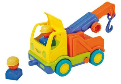 Автомобиль - эвакуатор Мой первый грузовик (в сеточке)