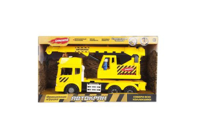 Строительная техника Handers Автокран 40*15*21,5см свет+звук фрикц.