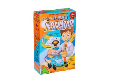 Японские опыты Науки с Буки BONDIBON Ручной генератор