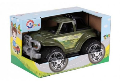 Машина Внедорожник Военный в кор.