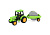 Трактор с прицепом Handers Дорожный каток 26,5см фрикц.