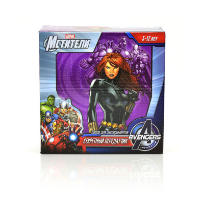 Набор для проведения экспериментов Marvel Мстители Система Антивзлом