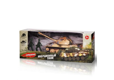 Машина инерц. Handers Танк Тип 98 1:48 металл фигурки 2шт