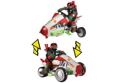 Вездеход-аэроглиссер с фигуркой Рафа, серия Mutation