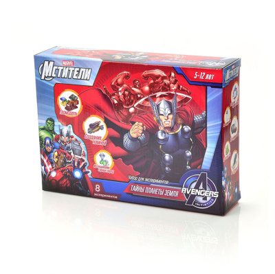 Набор для проведения экспериментов Marvel Мстители Тайны планеты Земля