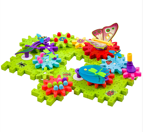 Конструктор на шестеренках ЧУДЕСНЫЙ САД 100дет. Bondibon