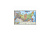 Настенная карта лам. Россия Физическая М1:6,7 млн 124х80