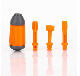 Игровой набор Bebelot Экскаватор-каток 17,5см разборный отвёртка 3 насадки