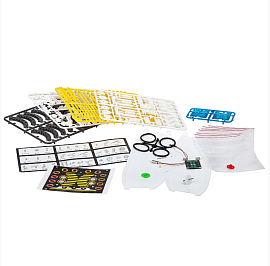 Французские опыты Науки с Буки BONDIBON Солнечный робот 14 в 1